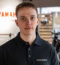 Noel Gusset – Motorrad Mechaniker Lehrling bei Stahlmoto St. Gallen