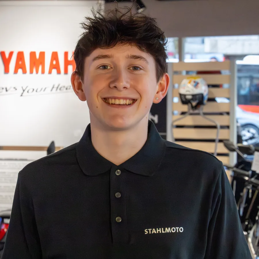 Levi Steiner – Motorrad Mechaniker Lehrling bei Stahlmoto St. Gallen
