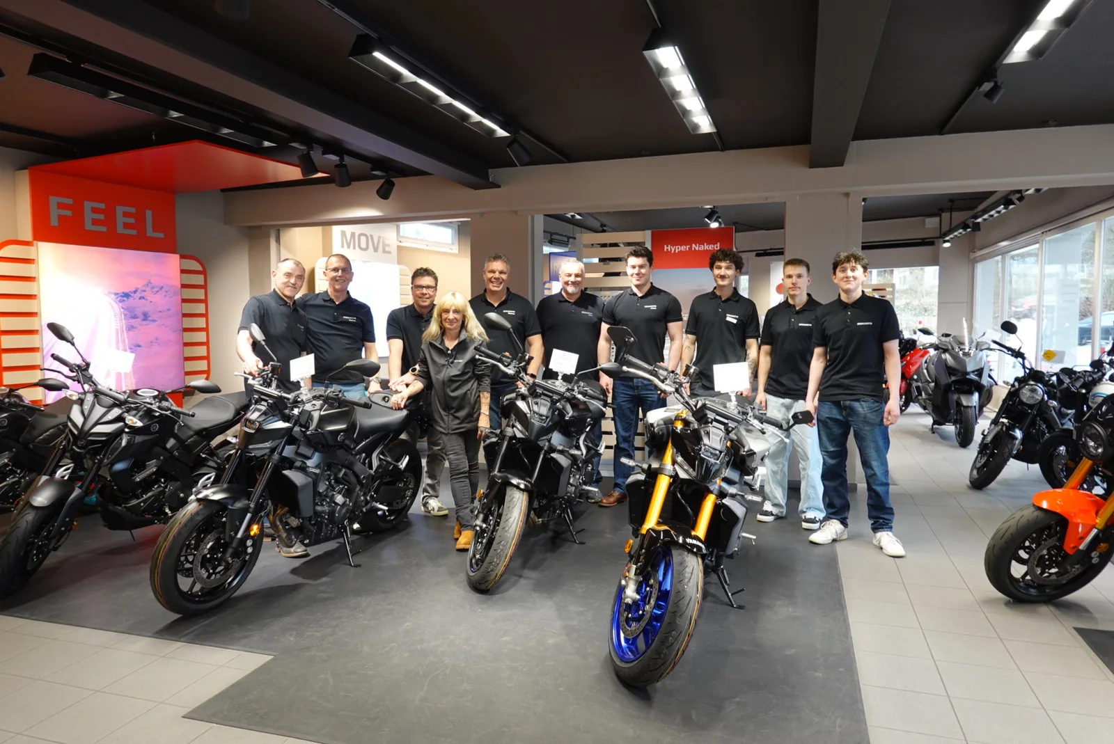 Das Team der Stahlmoto AG